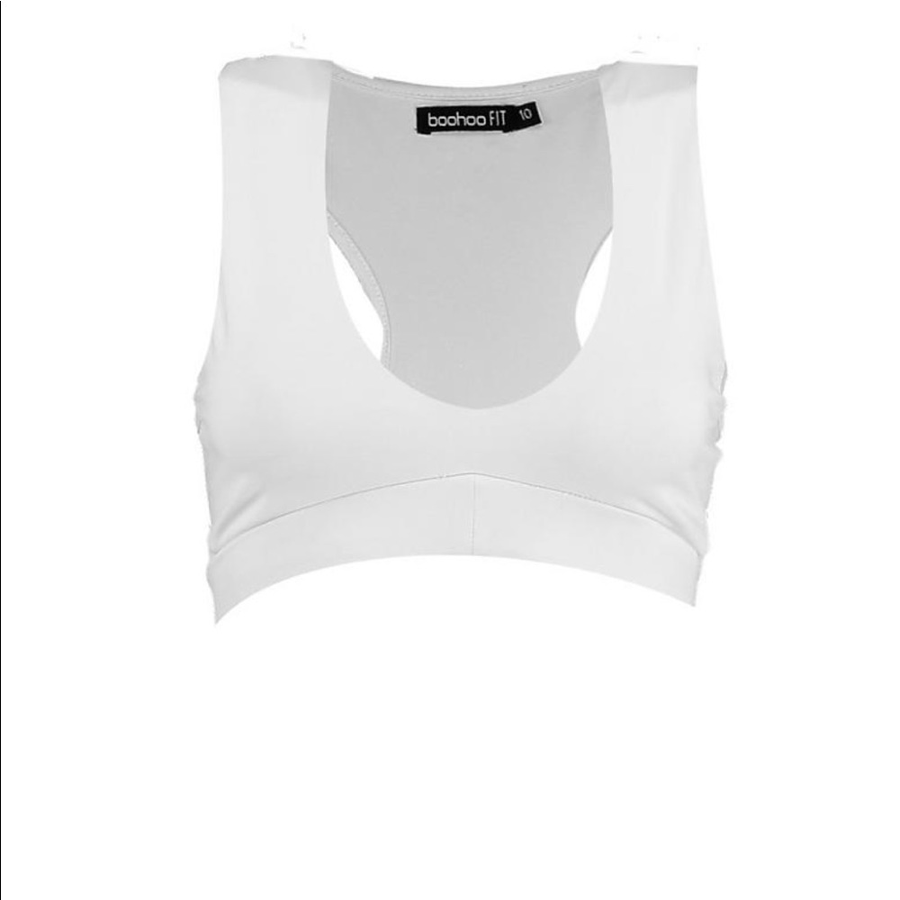Low cut sports bra